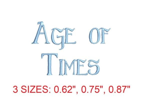 Age of Times Font: An Embroidery Seller’s Review