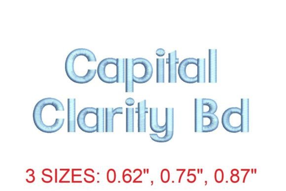 Capital Clarity Bold Font: Sweatshirt Design Review