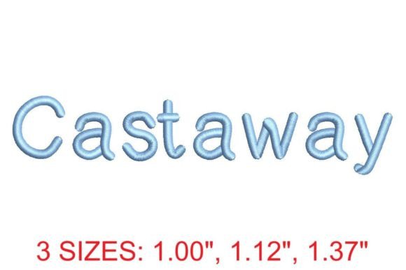Castaway Embroidery Font: A Designer’s Review