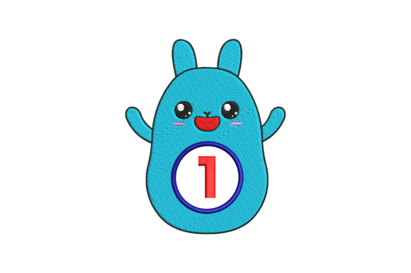 Cute Rabbit Number 1: An Embroidery Design Review