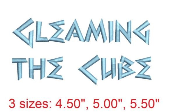 Gleaming the Cube Font: A Boutique Sweatshirt Review