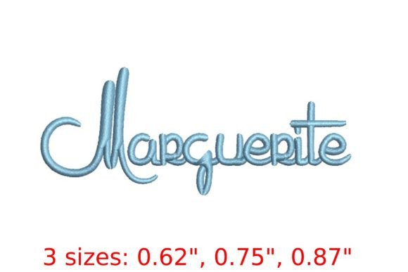 Marguerite Embroidery Font: Whimsical Script Review