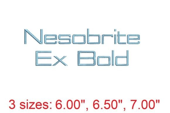 Nesobrite EX Bold: An Etsy Seller’s Font Review