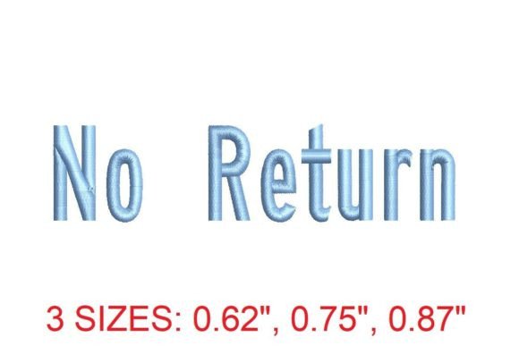 No Return Font: A Designer’s Review for Gifts