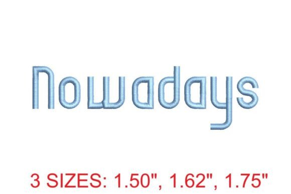 Nowadays Font: A Designer’s Seasonal Review