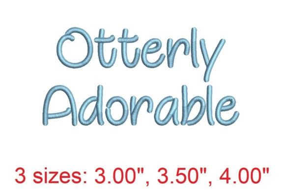 Otterly Adorable Font: A Sweatshirt Design Review
