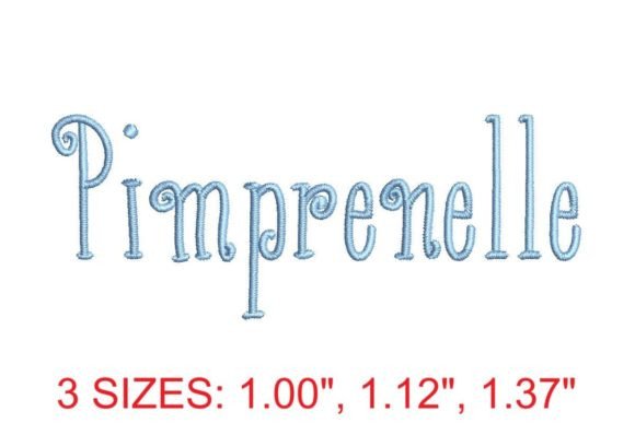 Pimprenelle Font: A Holiday Embroidery Review