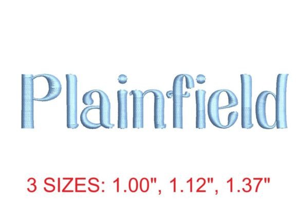 Plainfield Embroidery Font: A Designer Review