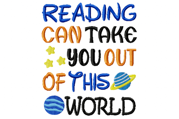Reading Can Take You: Embroidery Design Review
